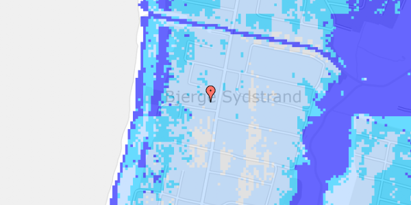 Ekstrem regn på Modinsvej Vest 4