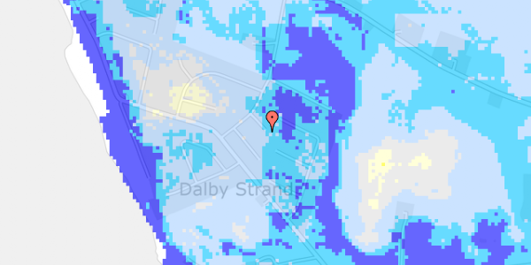 Ekstrem regn på Møldrupsvej 8