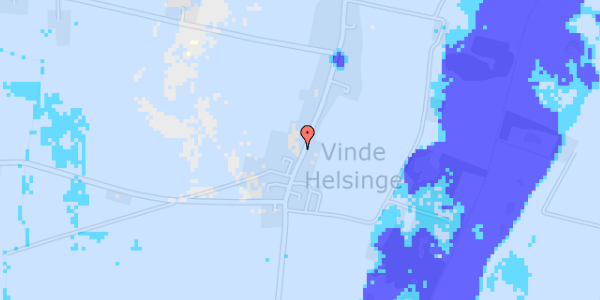 Ekstrem regn på Vinde Helsingevej 32