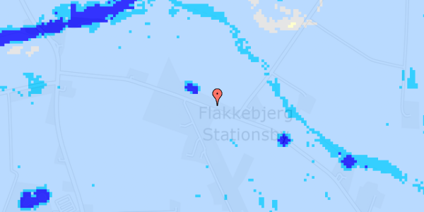 Ekstrem regn på Egevej 15