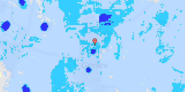 Ekstrem regn på Falkensteenvej 9