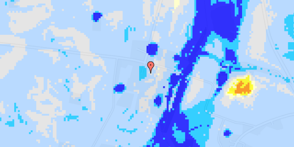 Ekstrem regn på Falkensteenvej 20, kl. 