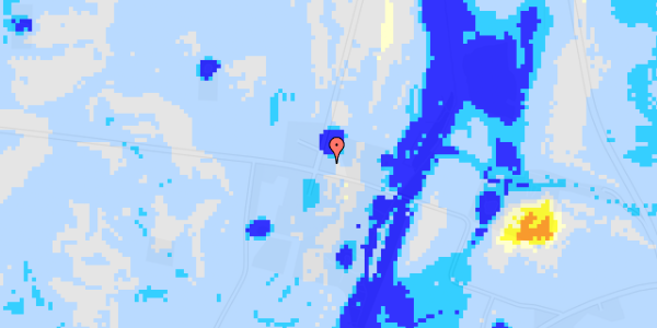 Ekstrem regn på Falkensteenvej 22A