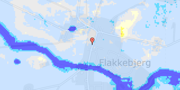 Ekstrem regn på Flakkebjerg Hovedgade 6