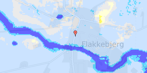 Ekstrem regn på Flakkebjerg Hovedgade 14