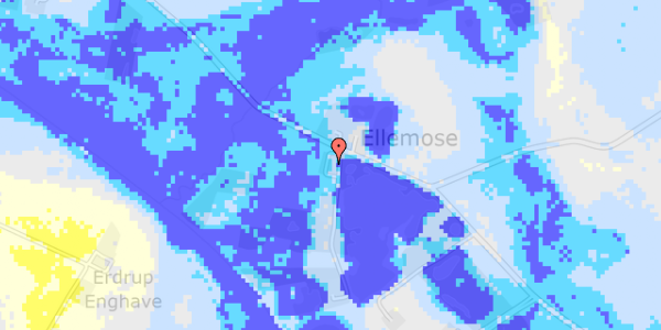 Ekstrem regn på Fårdrupvej 27