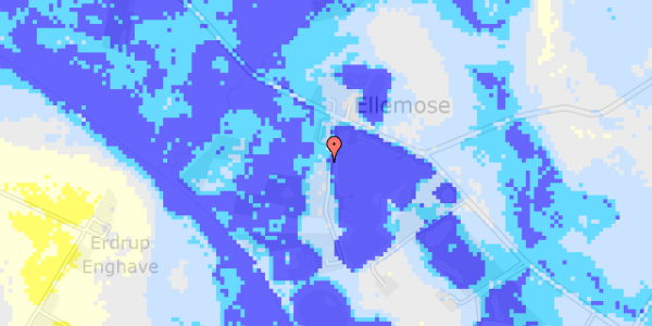 Ekstrem regn på Fårdrupvej 29