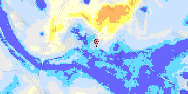 Ekstrem regn på Fårdrupvej 37