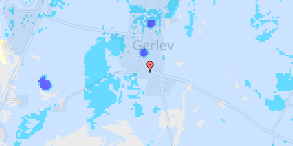 Ekstrem regn på Gerlevvej 20