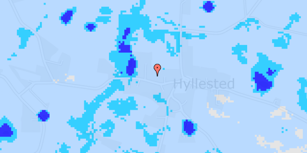 Ekstrem regn på Hyllestedvej 25