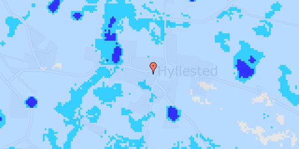 Ekstrem regn på Hyllestedvej 34