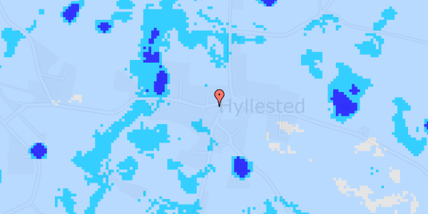 Ekstrem regn på Hyllestedvej 36