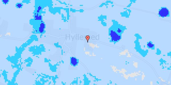 Ekstrem regn på Hyllestedvej 50