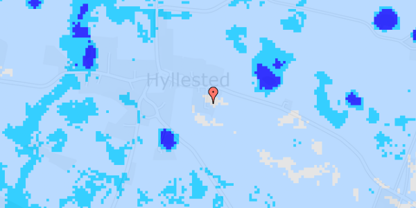 Ekstrem regn på Hyllestedvej 56