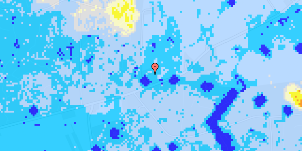 Ekstrem regn på Lorupvej 34