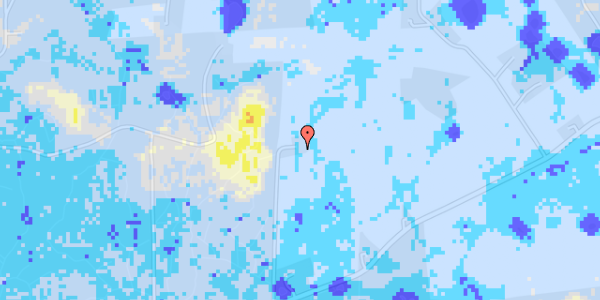 Ekstrem regn på Lorupvej 36