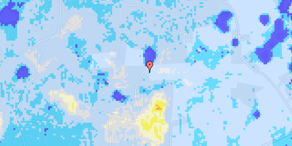 Ekstrem regn på Lorupvej 38