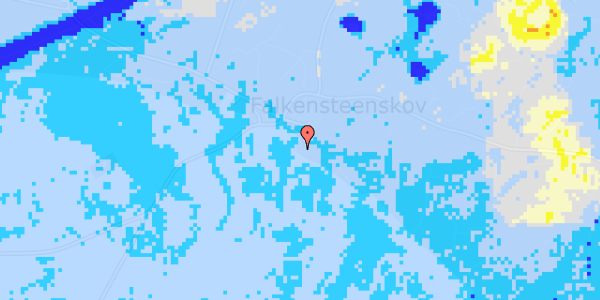 Ekstrem regn på Rosted Skovvej 18