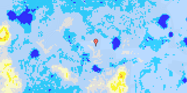 Ekstrem regn på Rosted Skovvej 26