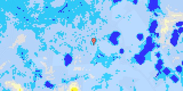 Ekstrem regn på Rosted Skovvej 28