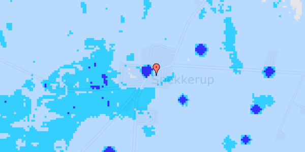 Ekstrem regn på Snekkerupvej 19