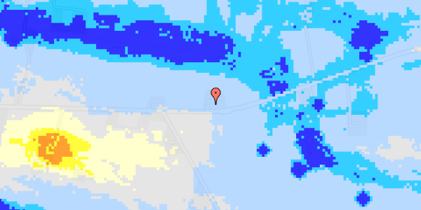 Ekstrem regn på Sorø Landevej 311