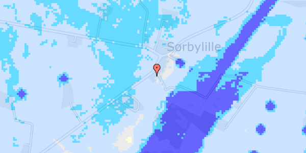 Ekstrem regn på Sørbylillevej 12B