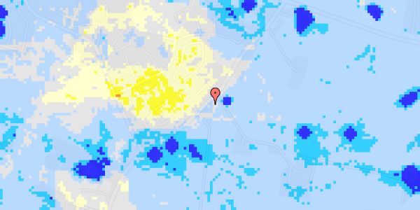 Ekstrem regn på Bråbyvej 73