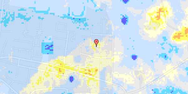 Ekstrem regn på Hasselvej 16