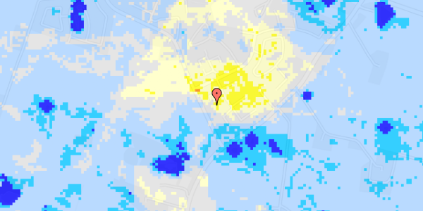 Ekstrem regn på Hermelinvej 10