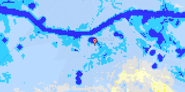 Ekstrem regn på Hjortevej 5