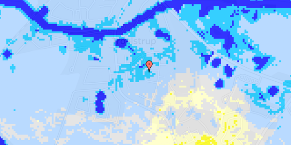 Ekstrem regn på Hjortevej 16