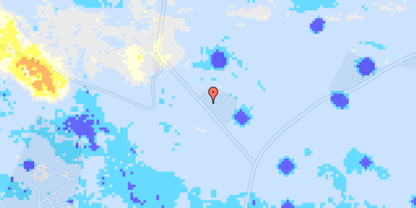 Ekstrem regn på Kildegårdsvej 2B