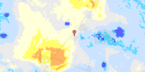 Ekstrem regn på Køgevej 10