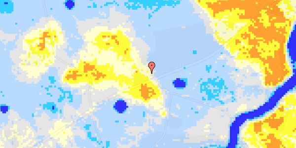 Ekstrem regn på Køgevej 43