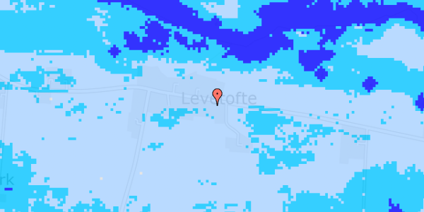 Ekstrem regn på Levetoftevej 13