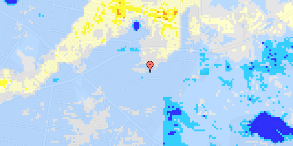 Ekstrem regn på Mosevang 15