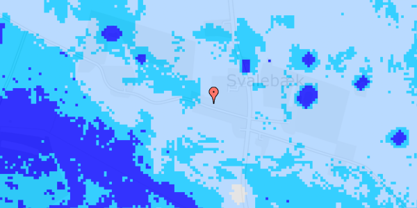 Ekstrem regn på Svalebækvej 4