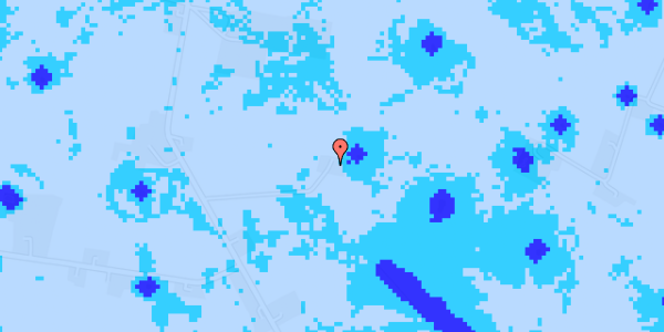 Ekstrem regn på Terslev Skolevej 22