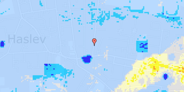 Ekstrem regn på Themstrupvej 72