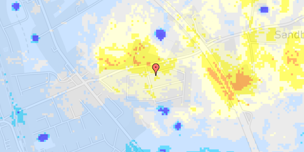 Ekstrem regn på Ahornvej 2