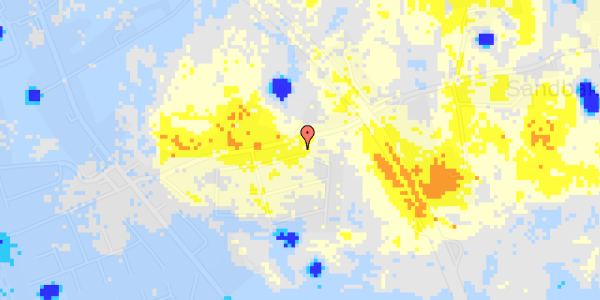 Ekstrem regn på Ahornvej 11