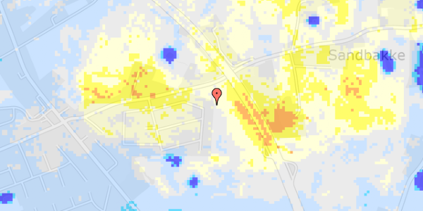 Ekstrem regn på Ahornvej 21