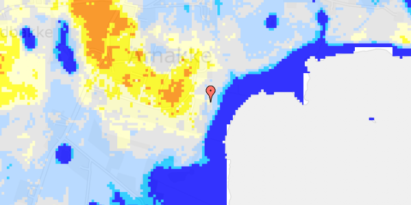 Ekstrem regn på Arnakkegårds Alle 60