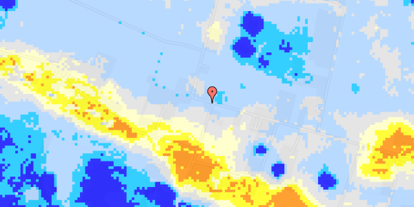 Ekstrem regn på Butterup Byvej 37
