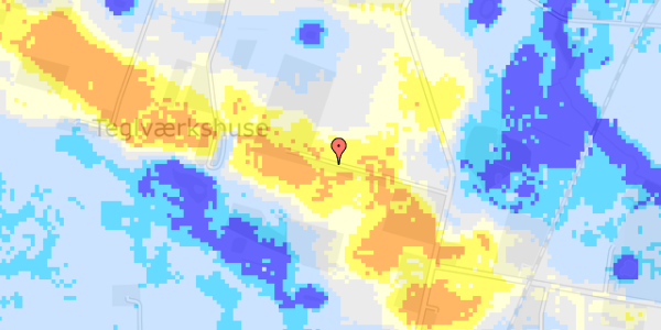 Ekstrem regn på Butterupvej 64