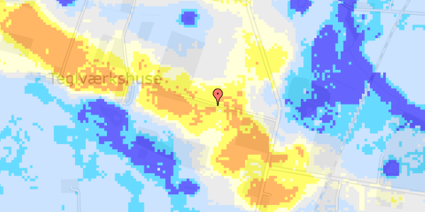 Ekstrem regn på Butterupvej 66