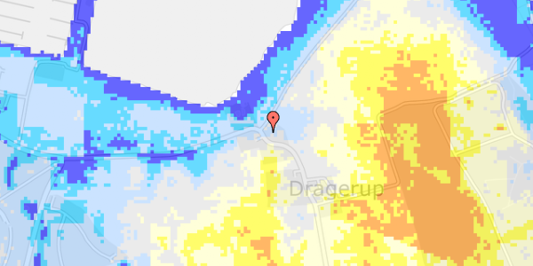 Ekstrem regn på Dragerupvej 46