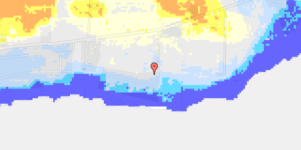 Ekstrem regn på Fjorddalsvej 18