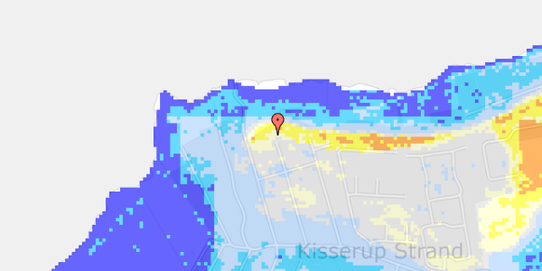 Ekstrem regn på Fyrrevej 19